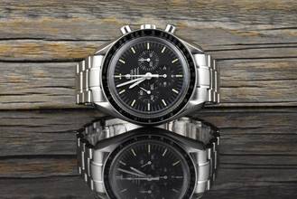 Thumbnail von Omega Speedmaster Professional Moonwatch 30th Anniversary Apollo Hello Houston Tritium
