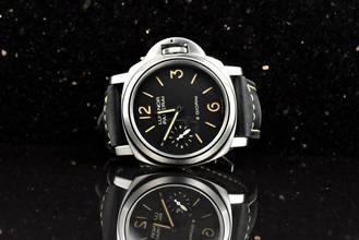 Thumbnail von Panerai Luminor Base 8 Days Giorni / 8 Days PAM00915 unpoliert Stahl 44MM - B&P 2020