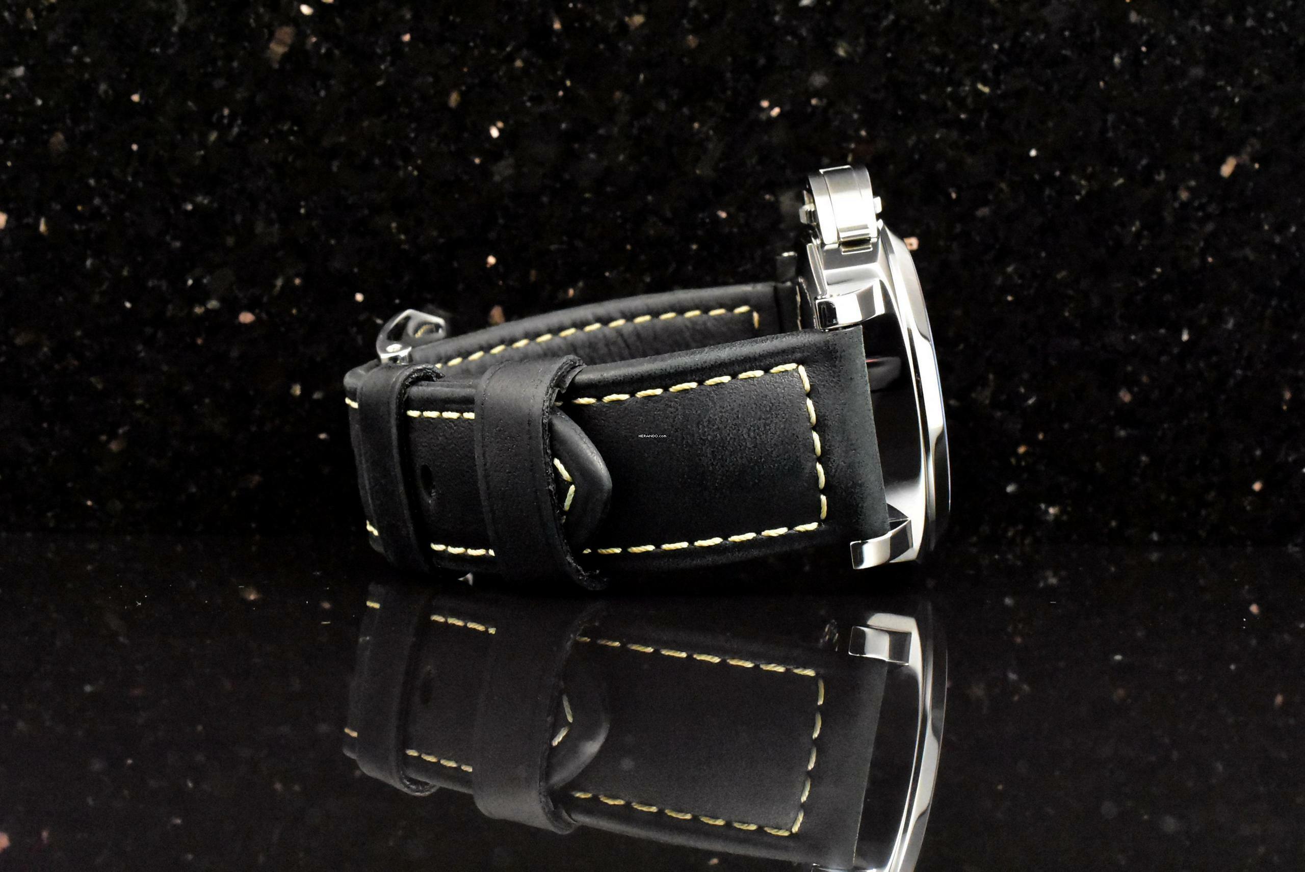 Thumbnail von Panerai Luminor Base 8 Days Giorni / 8 Days PAM00915 unpoliert Stahl 44MM - B&P 2020