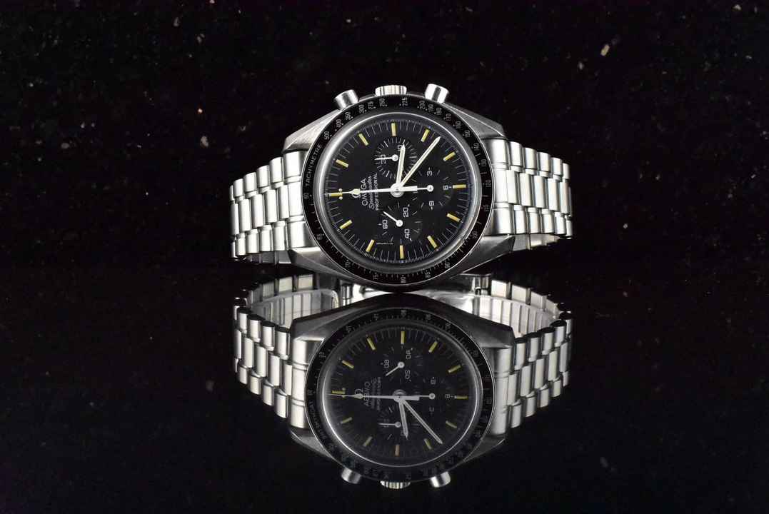  Omega Speedmaster Professional Moonwatch Apollo Xi 25th Anniversary Limited Edition unpoliert Box & Papiere 