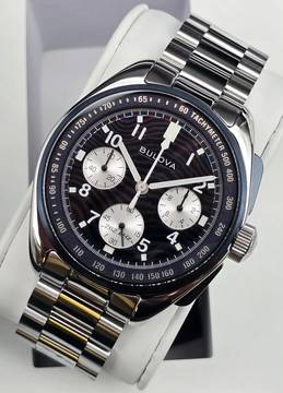  Bulova Lunar Pilot 150th Timascus 98A329 Chronograph Limited Edition New Full Set 2025 