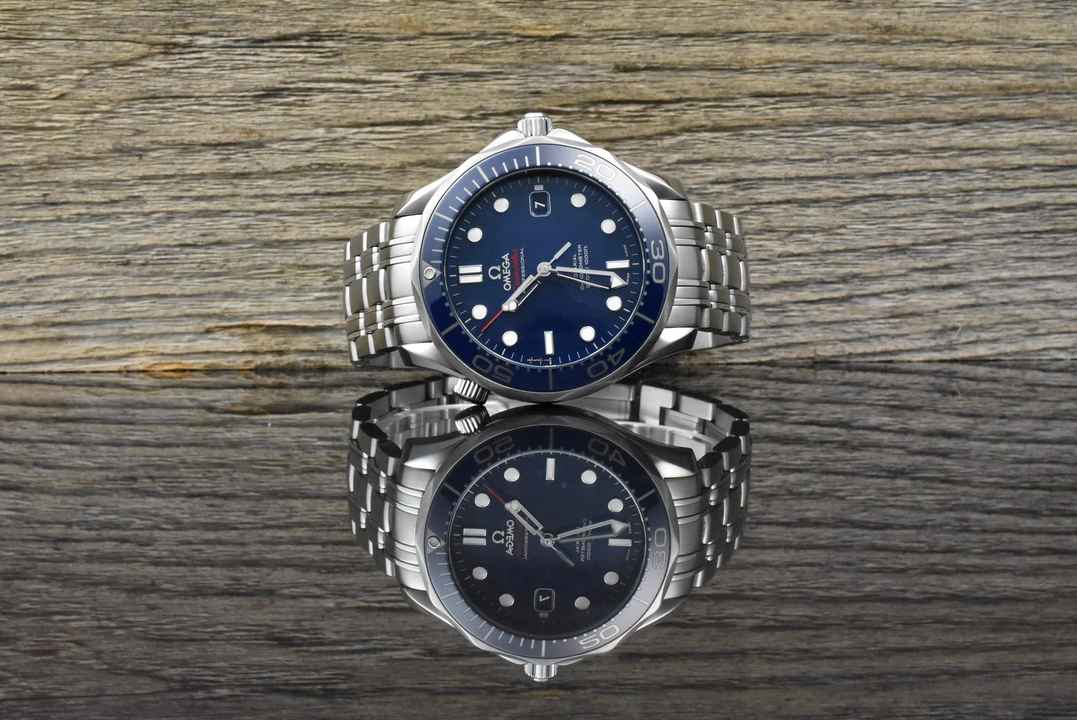  Omega Seamaster Diver 300 M Co-Axial Blue Ceramic Full Set 