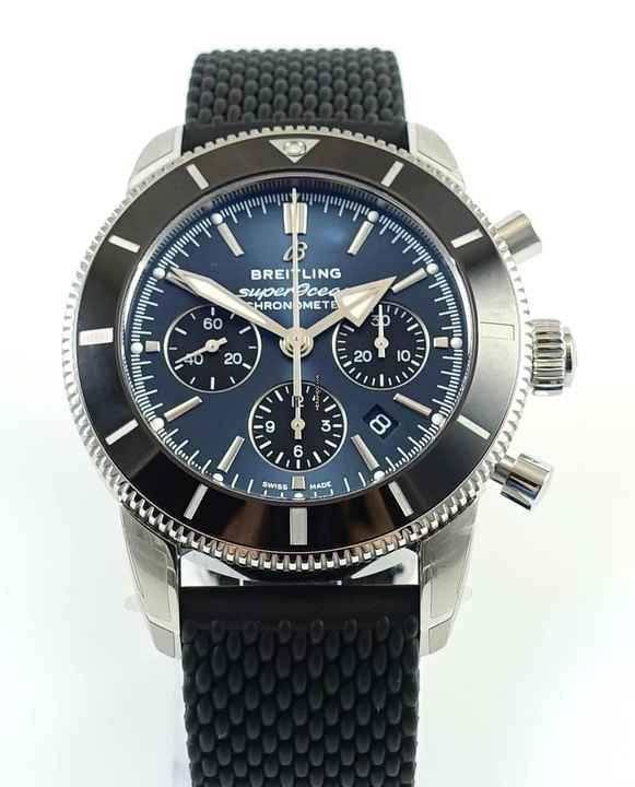 Breitling Superocean Heritage Chronograph B01 Blue New goods Box+Papers 
