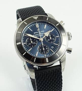  Breitling Superocean Heritage Chronograph B01 Blue New goods Box+Papers 