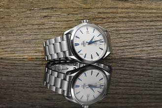 Thumbnail von Omega Seamaster Aqua Terra 150M Co Axial Jumbo Rare Dial Automatik - Box