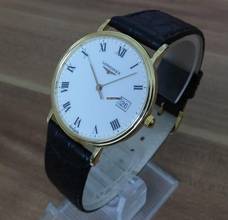 Thumbnail von Longines Présence 18k / 750 Gold Quarz