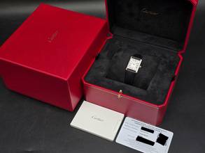 Thumbnail von Cartier Tank Must Cartier 'Small' WSTA0110 Black dial Unworn/New Condition Full Set 8/2025