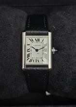 Thumbnail von Cartier Tank Must Cartier 'Small' WSTA0110 Black dial Unworn/New Condition Full Set 8/2025