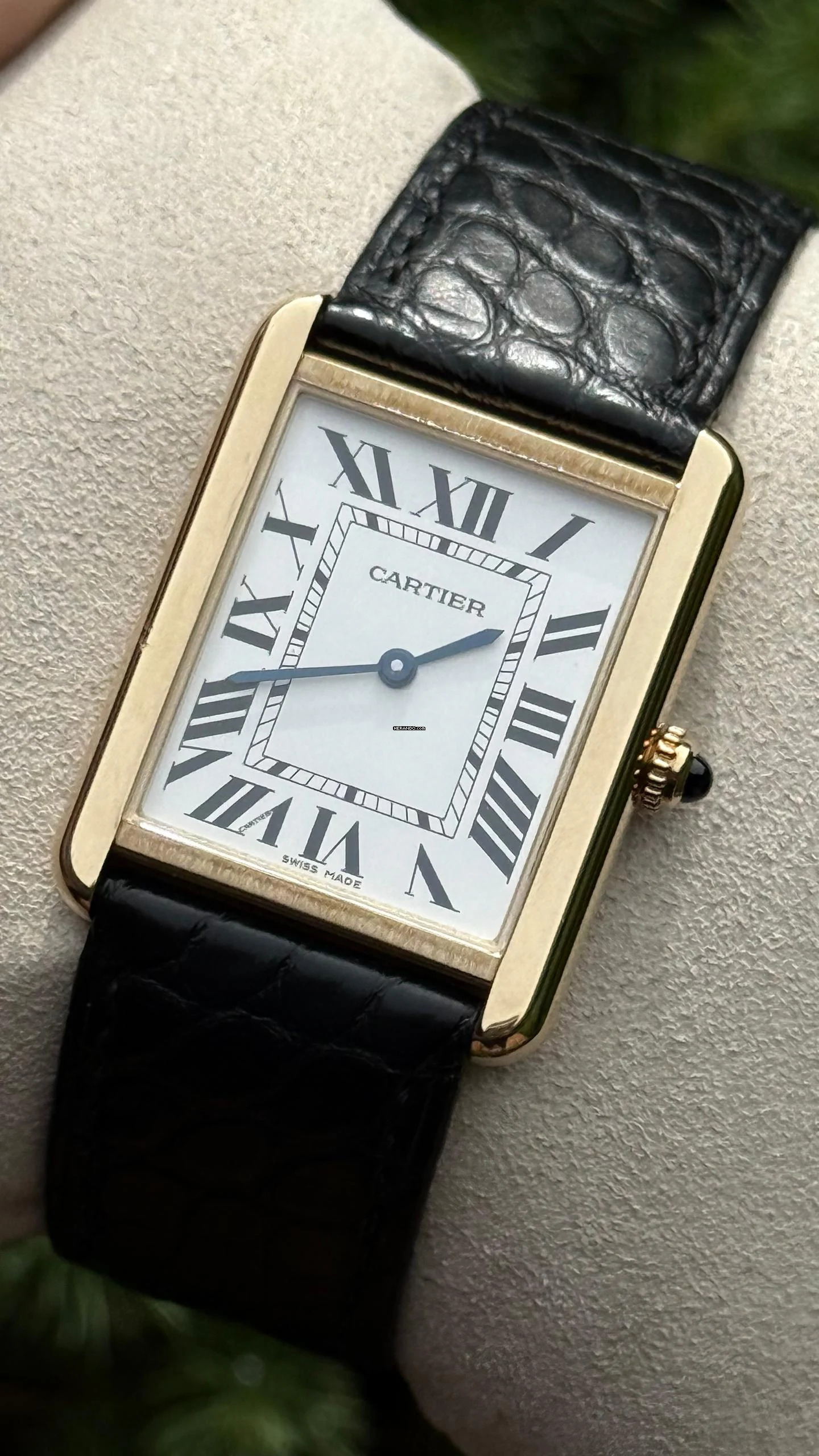  Cartier Tank Solo 18k 