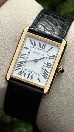  Cartier Tank Solo 18k 