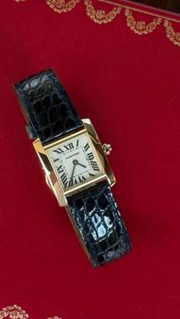  Cartier Tank Française Top Condition Full Set 