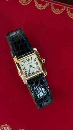  Cartier Tank Française Top Condition Full Set 