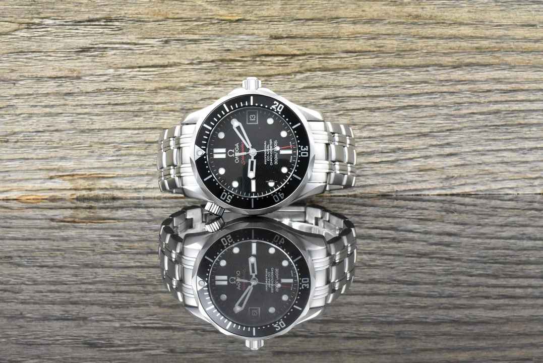  Omega Seamaster Diver 300 M Co Axial 36MM Mid Size Black Dial - Full Set 