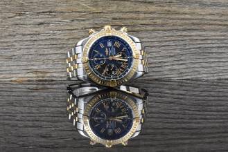Thumbnail von Breitling Chronomat Evolution C13356 Roségold 44MM Automatik Box & Papiere 2009