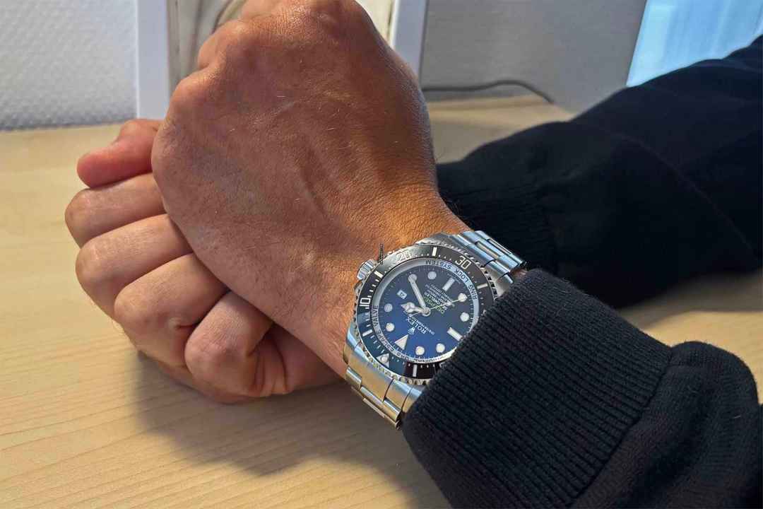  Rolex Sea-Dweller Deepsea Blue James Cameron perfektes Fullset 