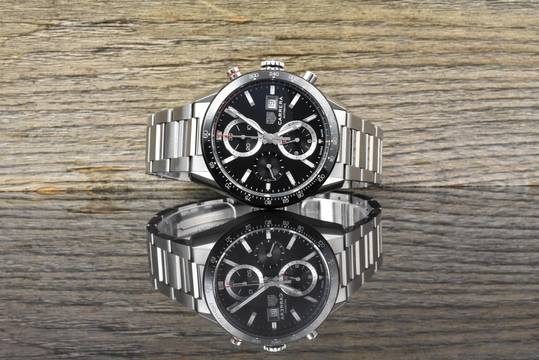  TAG Heuer Carrera Calibre 16 Black Ceramic CBM2110.BA065 Automatik 2021 B&P 