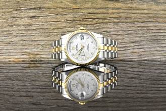 Thumbnail von Tudor Prince Date Day 76213 Silver Linen Diamond Dial Automatik