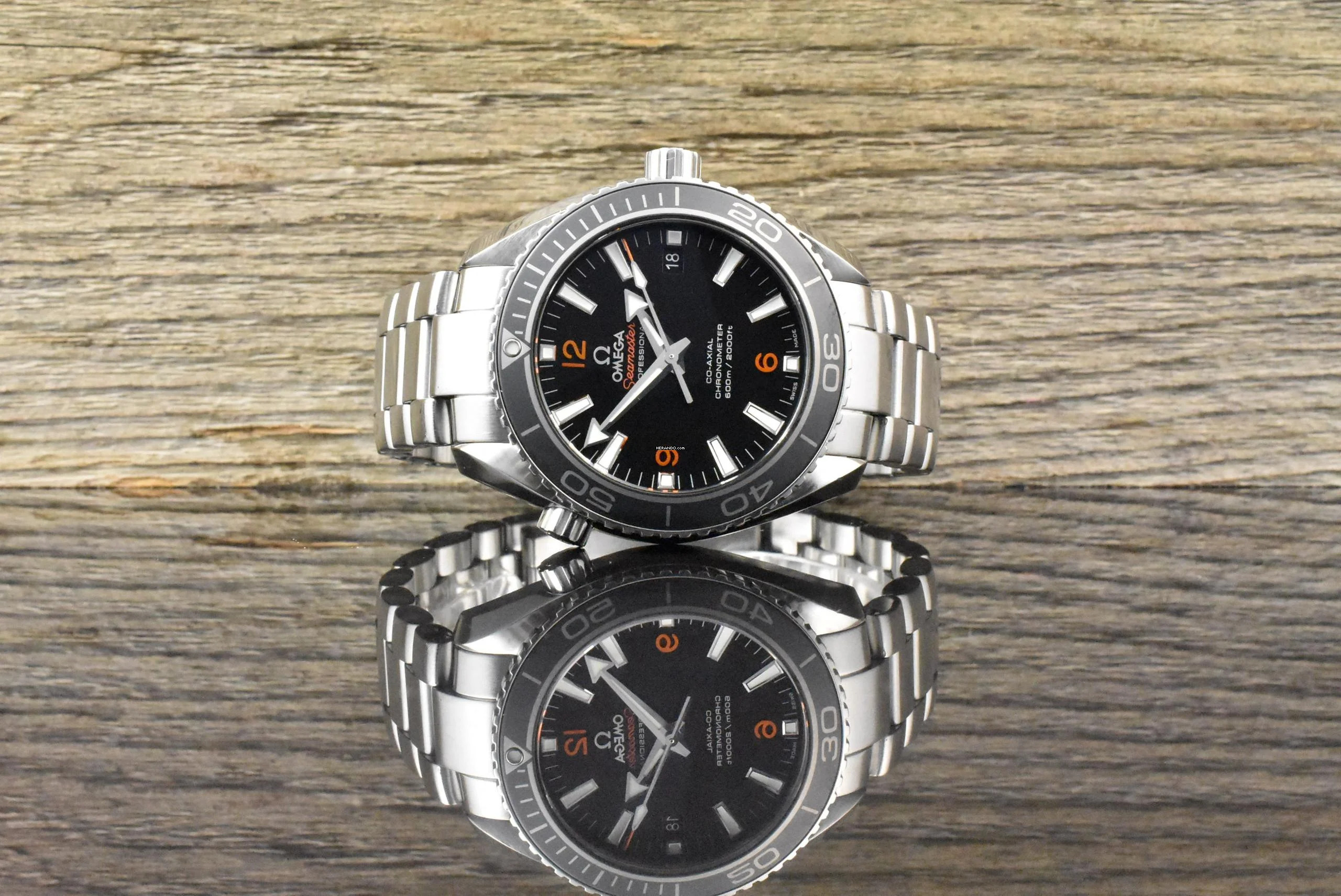  Omega Seamaster Planet Ocean 600M Co-Axial 42MM GRAY CERAMIC - Automatik 