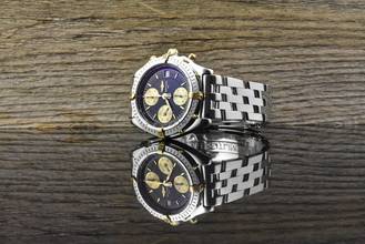 Thumbnail von Breitling Chronomat A13050.1 Service Stahl / Gold - Vintage Full Set 1999