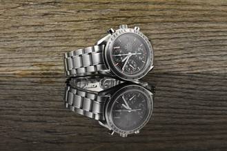 Thumbnail von Omega Speedmaster Racing Date 39 Limited Michael Schumacher 3519.50 Carbon Dial Full Set