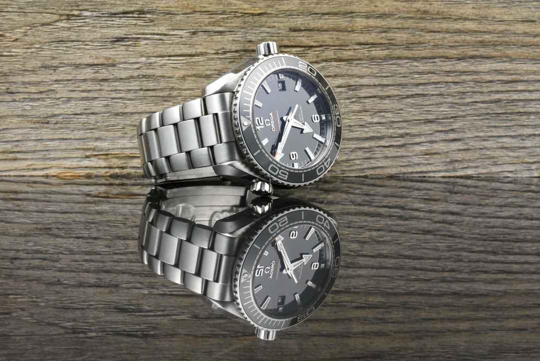  Omega Seamaster Planet Ocean 600M Co-Axial 43.5 Master Chronometer Black Ceramic - 2018 