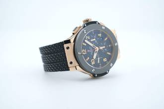 Thumbnail von Hublot Big Bang 44 mm Rose Gold Ceramic Bezel Black Dial - With Additional Rose Gold Bracelet - With Box 301.PB.131.RX