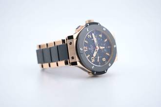 Thumbnail von Hublot Big Bang 44 mm Rose Gold Ceramic Bezel Black Dial - With Additional Rose Gold Bracelet - With Box 301.PB.131.RX