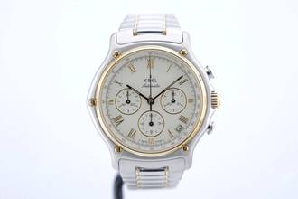 Thumbnail von Ebel 1911 Chronograph - 39mm - With Box - Extra Black Dial - 24 Months Warranty - 1134901