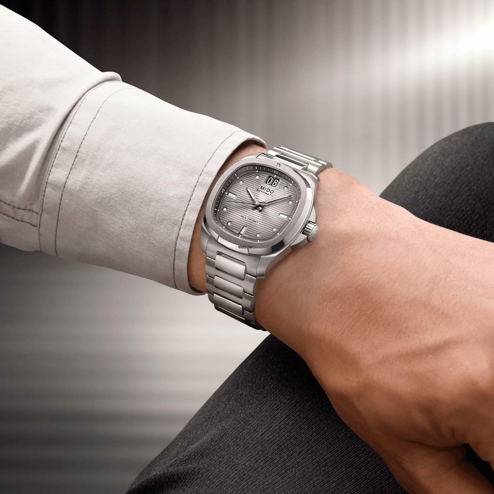 Thumbnail von Mido Multifort TV Big Date Titanium Titanium