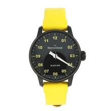Thumbnail von Meistersinger Edition Black One Automatik Herrenuhr - Schwarz mit Gelb ED-PR-BLACK ONE