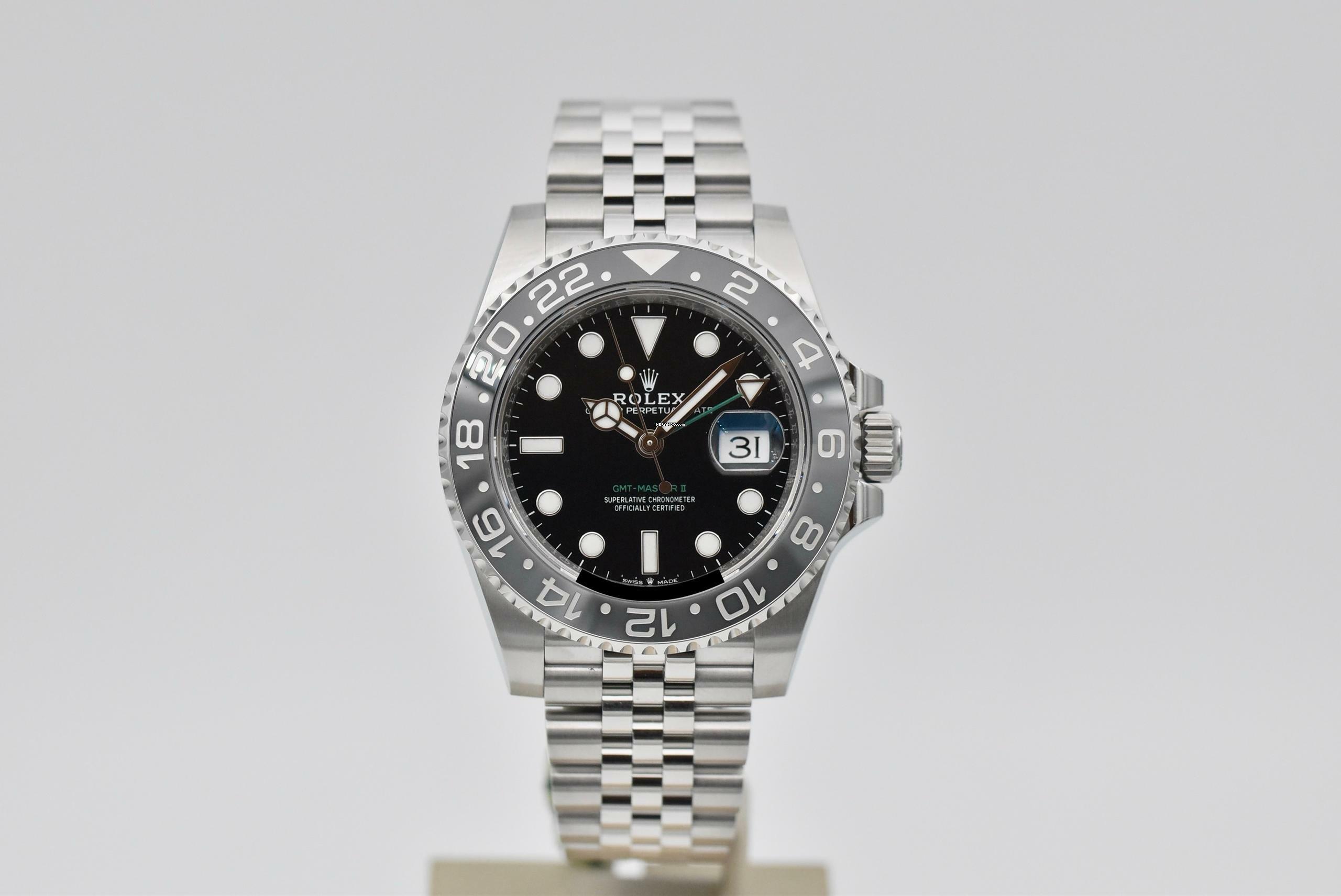 Rolex GMT-Master II Bruce Wayne 126710GRNR NEW 2025