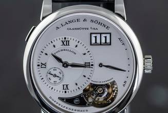 Thumbnail von A. Lange & Söhne Lange 1 limited Tourbillon | 704.025 | Platinum | 150 pieces