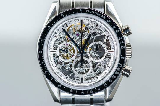  Omega Speedmaster limited Apollo XI 1969 to 94 | Platinum | skeletonized | Full Set 