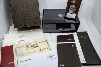 Thumbnail von Patek Philippe Nautilus Jumbo | 5713/1G | Whitegold | Diamond Bezel | sealed