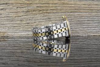 Thumbnail von Tudor Prince Date Day 76213 Gold Linen Diamond Dial Automatik