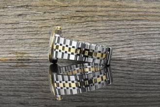 Thumbnail von Tudor Prince Date Day 76213 Gold Linen Diamond Dial Automatik