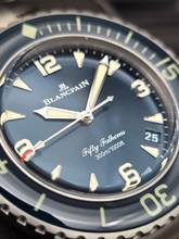 Thumbnail von Blancpain Fifty Fathoms Automatique 42.3mm 5010 12B40 98S Titanium - Blue Dial Unworn/New Condition Full Set 9-2025