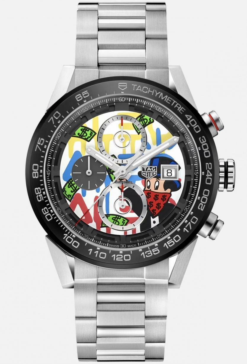 TAG Heuer Carrera Alec Monopoly Special Edition - With Box And Papers - CAR201AA.BA0714