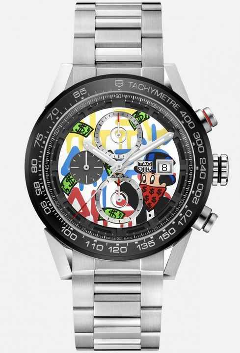  TAG Heuer Carrera Alec Monopoly Special Edition - With Box And Papers - CAR201AA.BA0714 