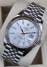 Thumbnail von Rolex Datejust 41 41mm 126334 Silver dial Jubilee Very Good Full Set 9-2024