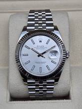 Thumbnail von Rolex Datejust 41 41mm 126334 Silver dial Jubilee Very Good Full Set 9-2024