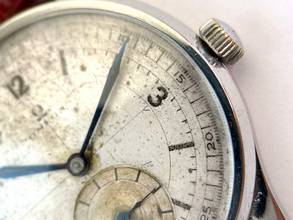 Thumbnail von Omega Classic Sector Dial Oversize Jumbo 37mm Serviced 26.5 sob ck 859 Vintage ck859