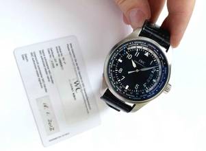 Thumbnail von IWC Fliegeruhr Worldtimer Automatik PAPIERE ref IW326201 IW326201