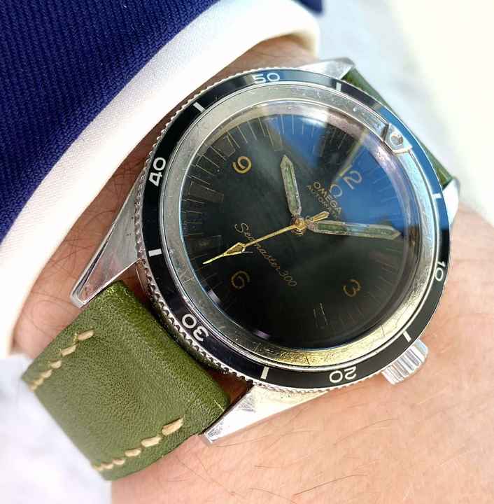  Omega Seamaster 300 Serviced Seamaster 300 Diver Vintage 39mm Automatic ref 165014 165014 