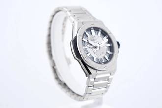 Thumbnail von Hublot Big Bang Integrated Time Only 40MM Full Titanium Skeleton Dial - 24 Months Warranty 456.NX.0170.NX