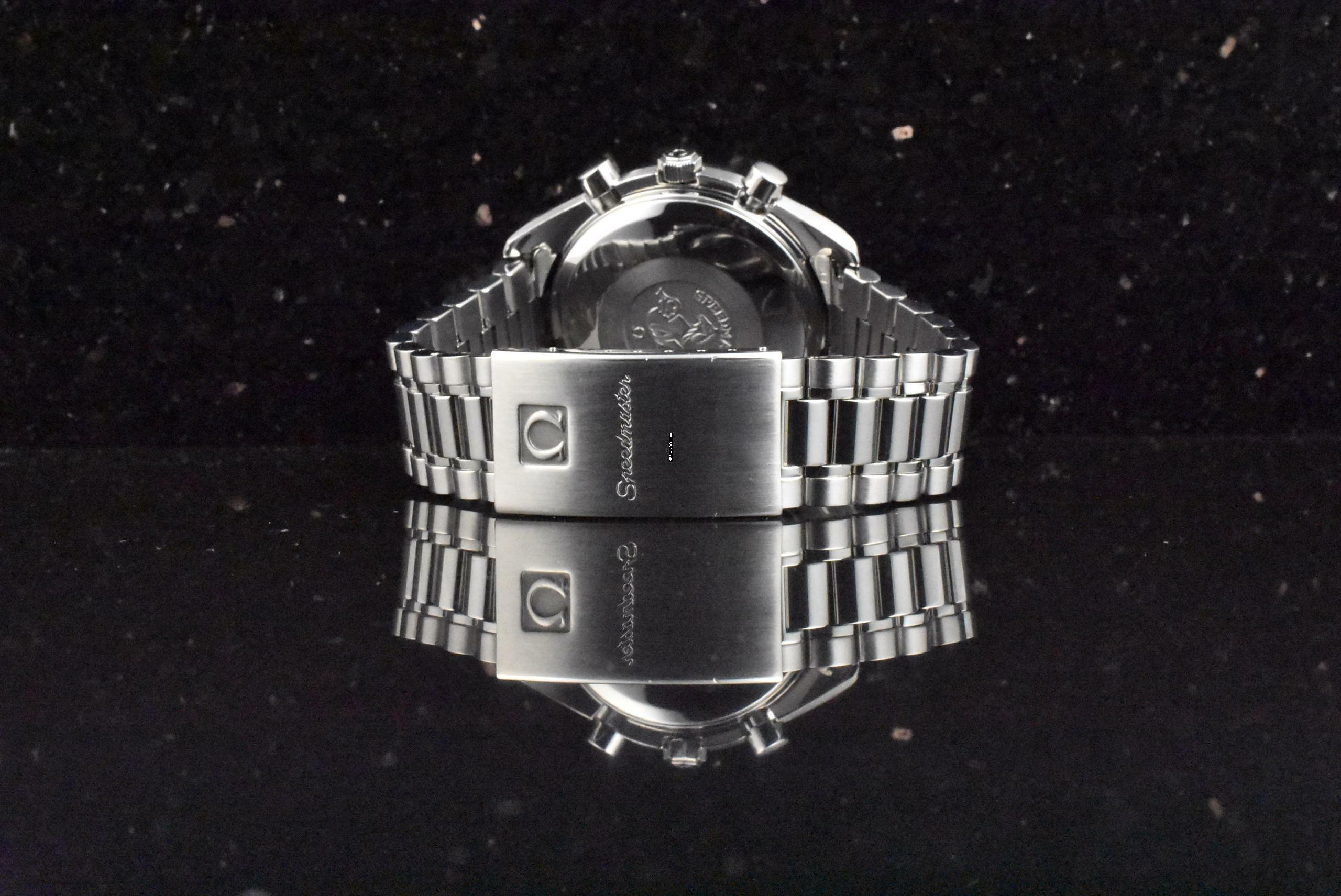 Thumbnail von Omega Speedmaster Date Automatic 39MM 35118000 Blue Dial Vintage 1994