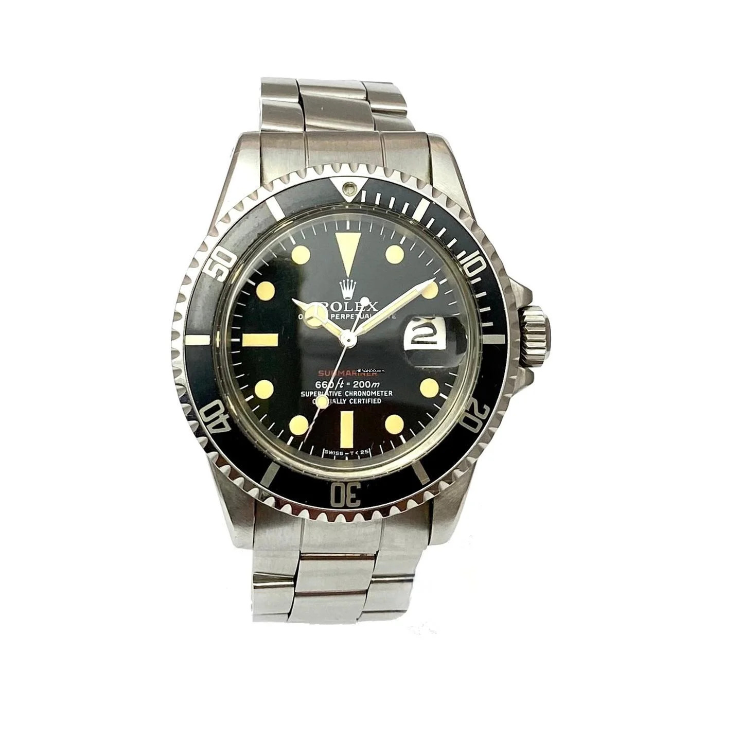 Rolex Submariner Date 1680 Single Red 1976