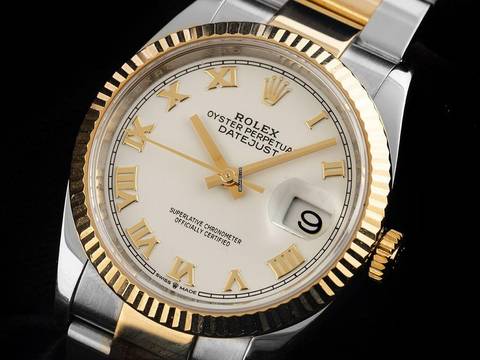  Rolex Datejust 36 Ref.126233 2021 Full Set wie Neu 