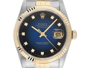 Thumbnail von Rolex Datejust 36 Diamanten Ref.16233 1988 Full Set sehr gut Vintage