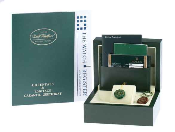  Rolex Datejust 36 Ref.116234 2010 Full Set wie Neu Vintage 